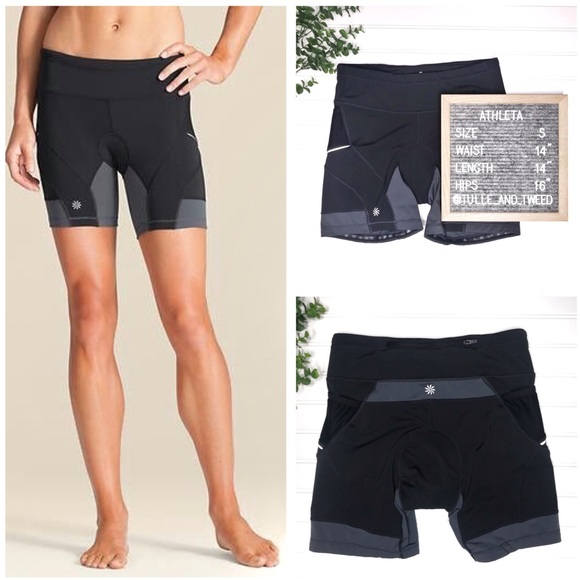 Athleta Pants - Athleta Queen K Triathalon bike shorts size small